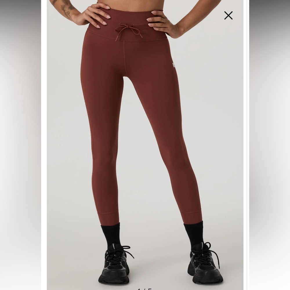 Vuori Daily BreatheInterlock Burnt Sienna Leggings Pants Size S